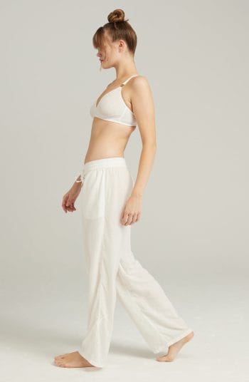 The Classic Trouser Organic Cotton White