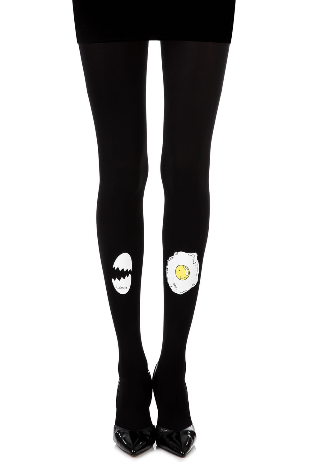 zof358-bwy.jpg Black Print Tights