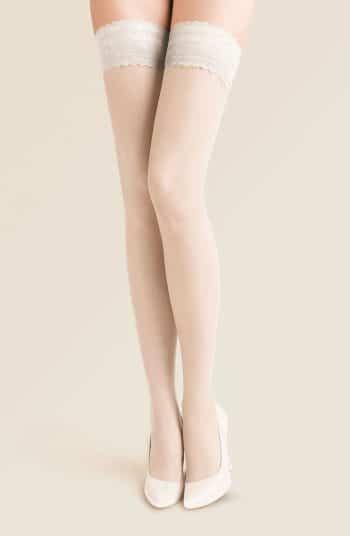 Gabriella Calze 200 Hold Ups White