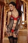 beauty night bn6415 heather chemise black/red 1 bn6415_1.jpg