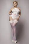 Ballerina 591 Ivory Hold Ups Plus