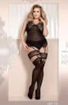Ballerina 370 Hold Ups Black / Skin
