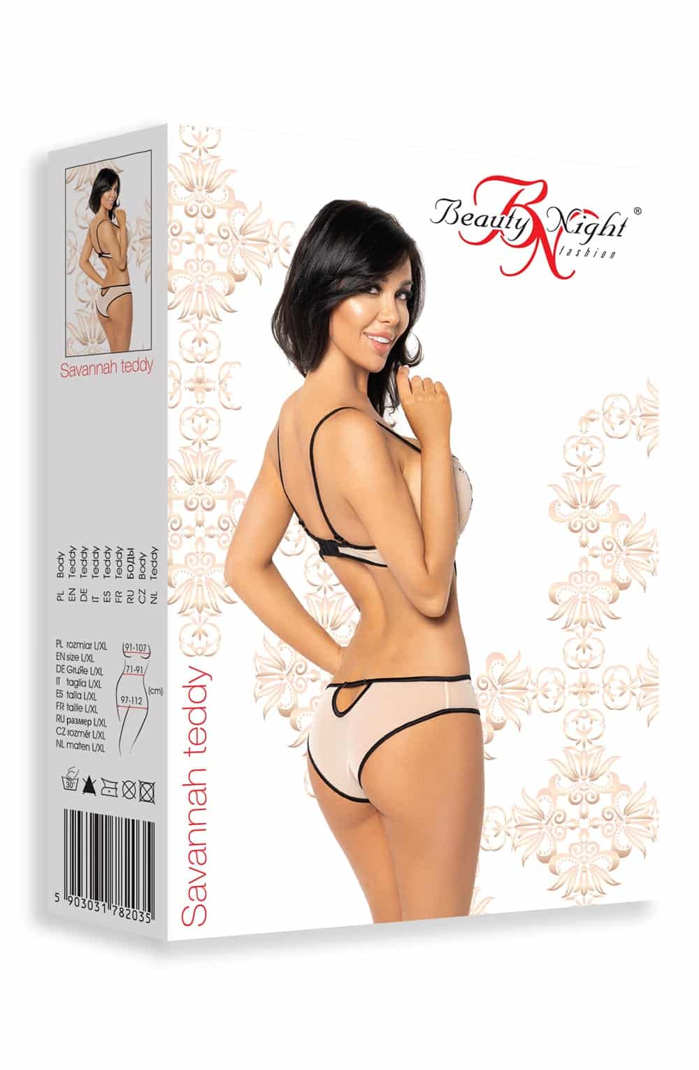 Beautynight_owijka_150x45x210_Eve_chemise_gold_S_M_U